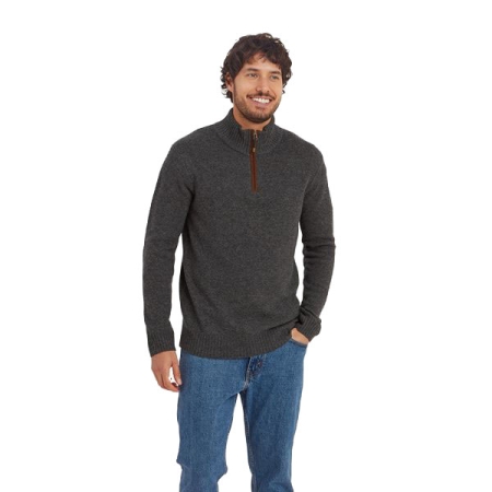 Sherpa Adventure Gear  Kangtega 1/4 Zip Sweater Charcoal 