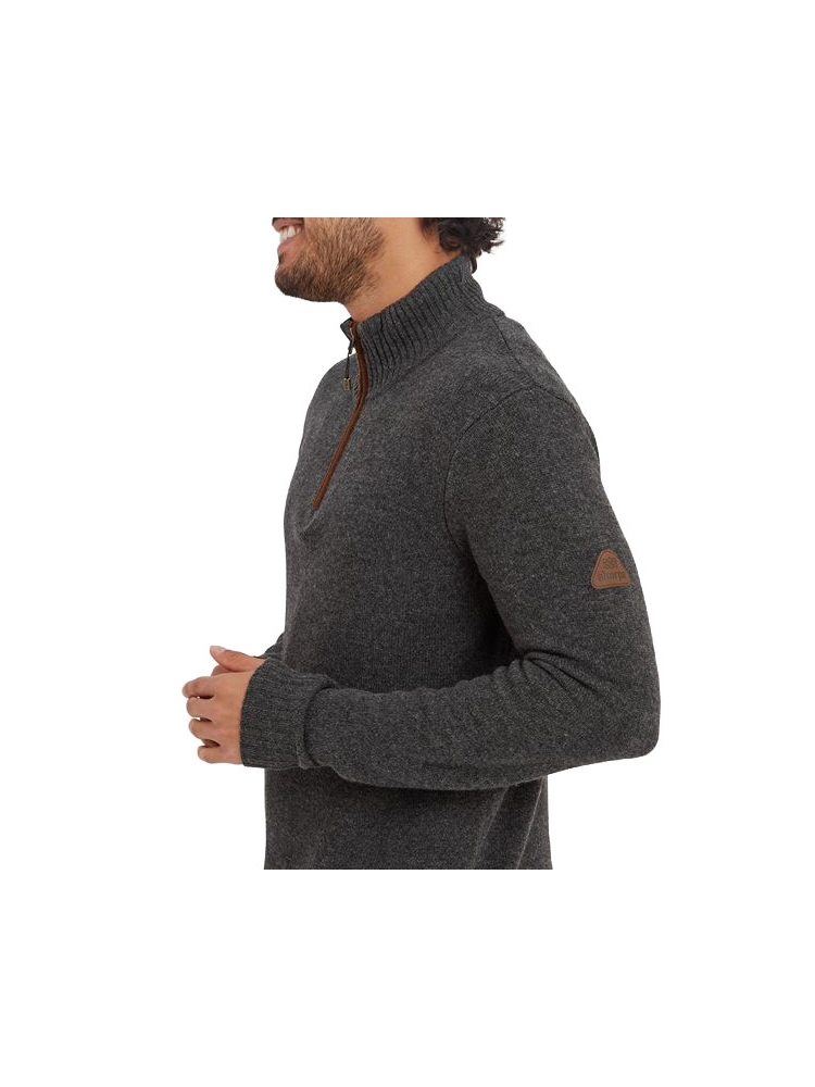 Sherpa Adventure Gear Sherpa Adventure Gear Kangtega 1/4 Zip Sweater SM6105-135 fleeces en truien Sherpa Adventure Gear Kangtega 1/4 Zip Sweater Charcoal SM6105-135 fleeces en truien online bestellen bij Kathmandu Outdoor & Travel