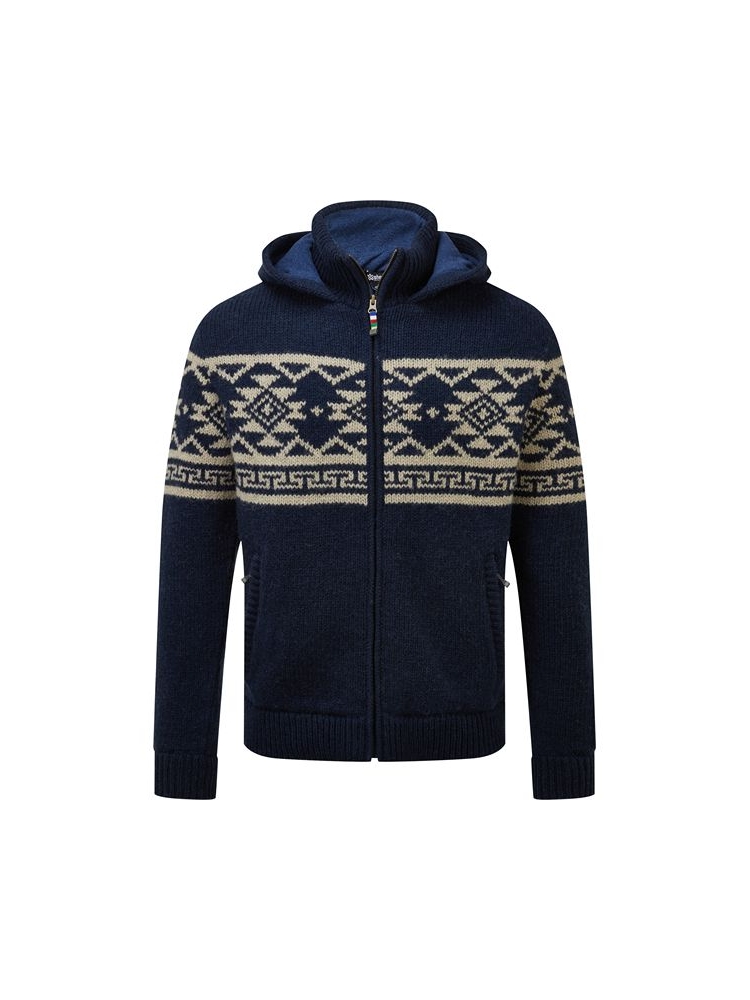 Sherpa Adventure Gear Sherpa Adventure Gear Kirtipur Sweater SM18045-392 fleeces en truien Sherpa Adventure Gear Kirtipur Sweater Rathee Blue SM18045-392 fleeces en truien online bestellen bij Kathmandu Outdoor & Travel