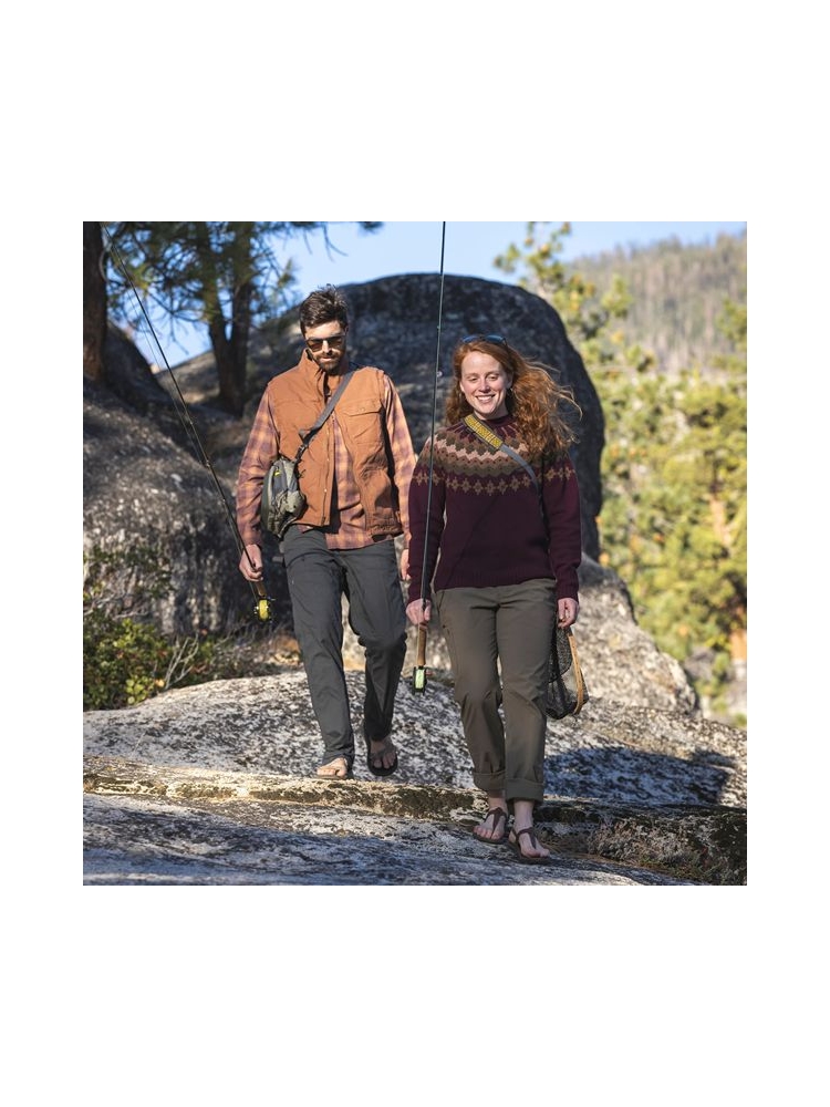 Royal Robbins Rockcraft Wool Crew Women's Loganberry Htr Snowcreek Pt Y14600122-675 fleeces en truien online bestellen bij Kathmandu Outdoor & Travel