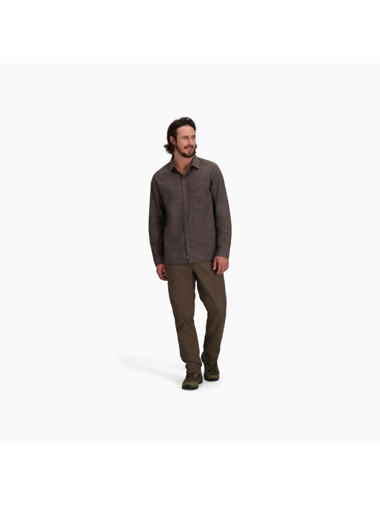 Royal Robbins Royal Robbins Hempline Spaced Long Sleeve Y722035-208 shirts en tops Royal Robbins Hempline Spaced Long Sleeve Seal Brown Y722035-208 shirts en tops online bestellen bij Kathmandu Outdoor & Travel