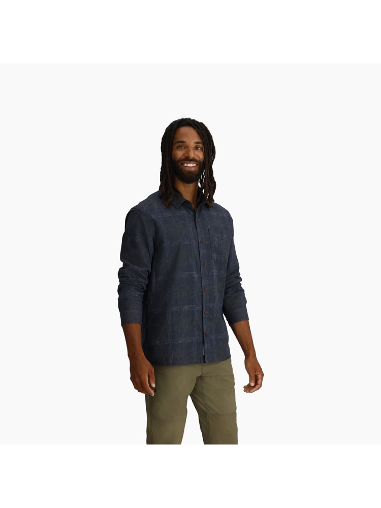 Royal Robbins Royal Robbins Hempline Spaced Long Sleeve Y722035-751 shirts en tops Royal Robbins Hempline Spaced Long Sleeve Collins Blue Y722035-751 shirts en tops online bestellen bij Kathmandu Outdoor & Travel