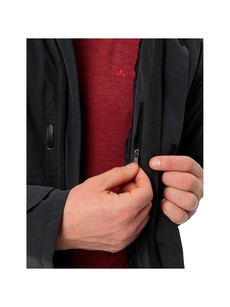 Vaude Vaude Idris Wool Parka II 45013-051 jassen Vaude Idris Wool Parka II black uni 45013-051 jassen online bestellen bij Kathmandu Outdoor & Travel