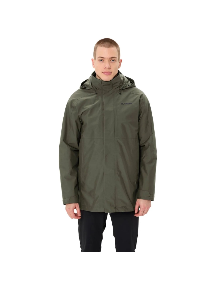 Vaude Vaude Idris 3in1 Parka IV 47976-161 jassen Vaude Idris 3in1 Parka IV khaki 47976-161 jassen online bestellen bij Kathmandu Outdoor & Travel