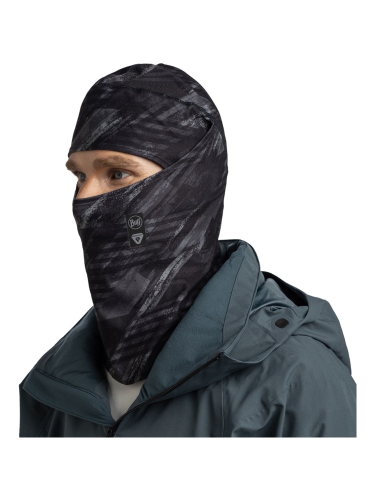 Buff Thermonet Hinged Balaclava BARDEEN GRAPHITE               136854901 kleding accessoires online bestellen bij Kathmandu Outdoor & Travel