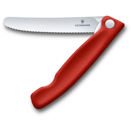 Victorinox  Inklapbaar kartel schilmes, 11cm Rood 
