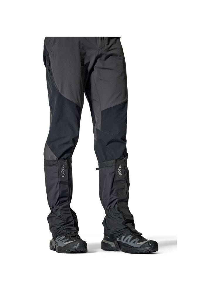 Rab Trek Gaiter Black QAJ-71-BLK wandelstokken en gamaschen online bestellen bij Kathmandu Outdoor & Travel