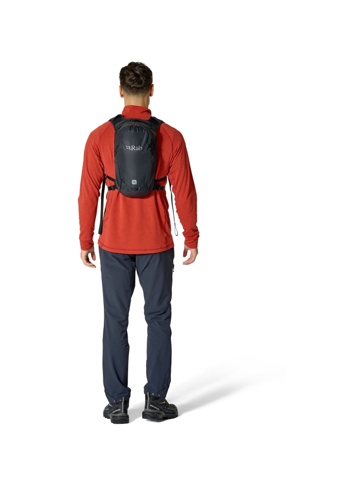 Rab Rab Tygen 6 QAQ-01-BLK dagrugzakken Rab Tygen 6 Black QAQ-01-BLK dagrugzakken online bestellen bij Kathmandu Outdoor & Travel