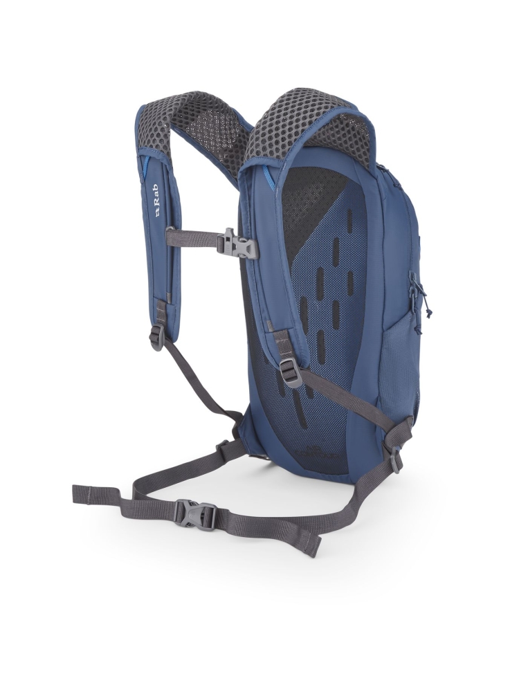 Rab Rab Tygen 6 QAQ-01-TMB dagrugzakken Rab Tygen 6 Tempest Blue QAQ-01-TMB dagrugzakken online bestellen bij Kathmandu Outdoor & Travel