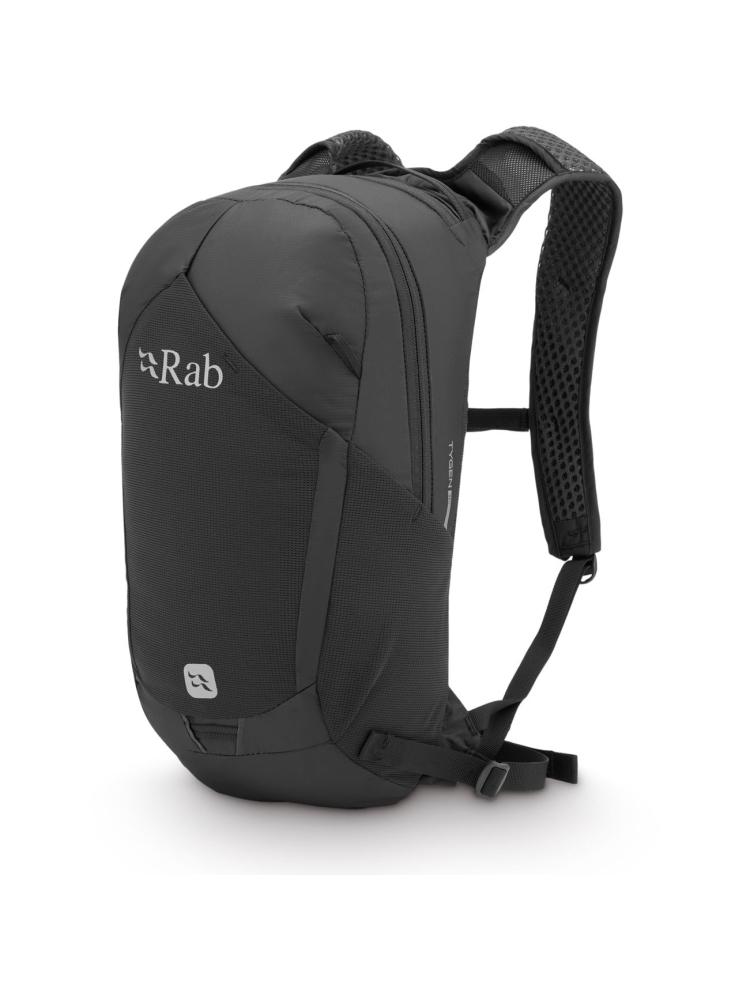 Rab Rab Tygen 12 QAQ-02-BLK dagrugzakken Rab Tygen 12 Black QAQ-02-BLK dagrugzakken online bestellen bij Kathmandu Outdoor & Travel