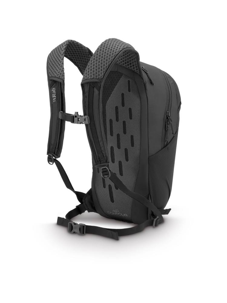 Rab Rab Tygen 12 QAQ-02-BLK dagrugzakken Rab Tygen 12 Black QAQ-02-BLK dagrugzakken online bestellen bij Kathmandu Outdoor & Travel