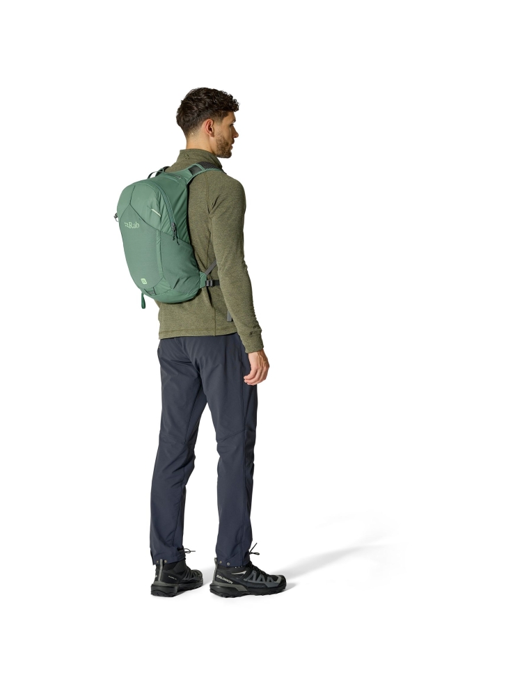 Rab Tygen 18 Sage QAQ-03-SGE dagrugzakken online bestellen bij Kathmandu Outdoor & Travel