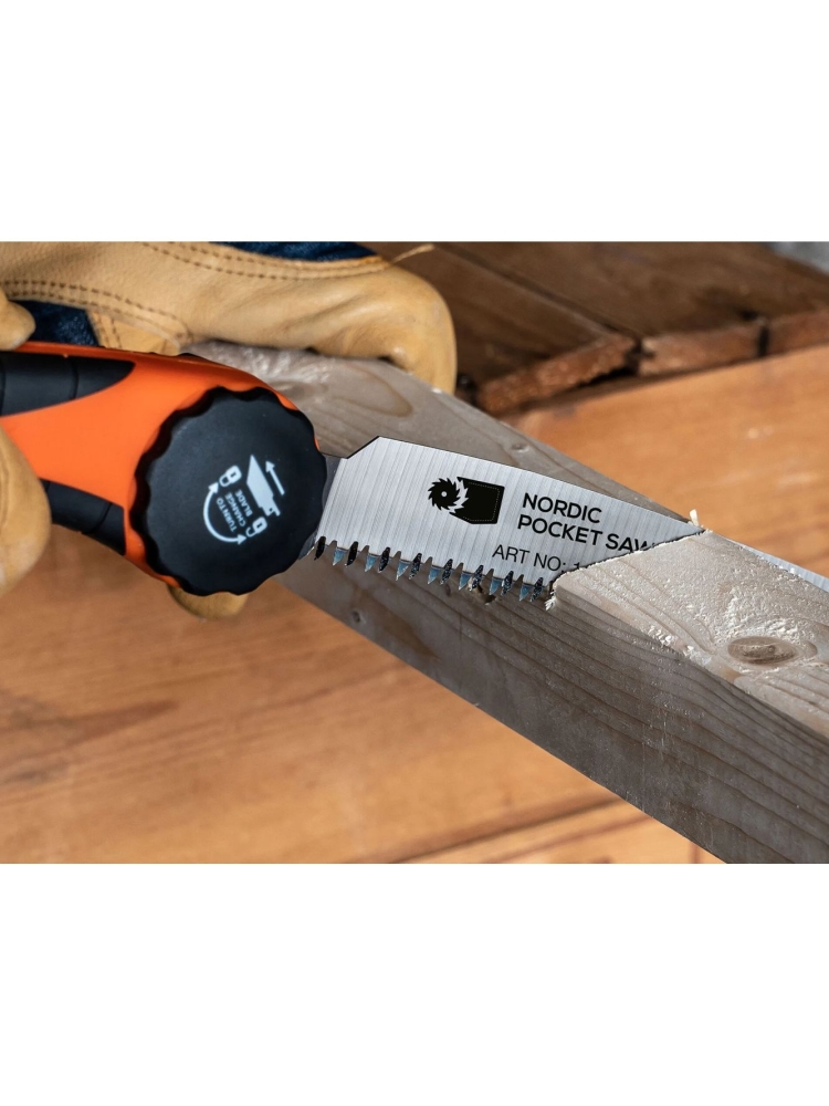 Nordic Pocket Saw Nordic Pocket Saw Opvouwbare Zaag NPS 11403 messen & tools Nordic Pocket Saw Opvouwbare Zaag Oranje NPS 11403 messen & tools online bestellen bij Kathmandu Outdoor & Travel