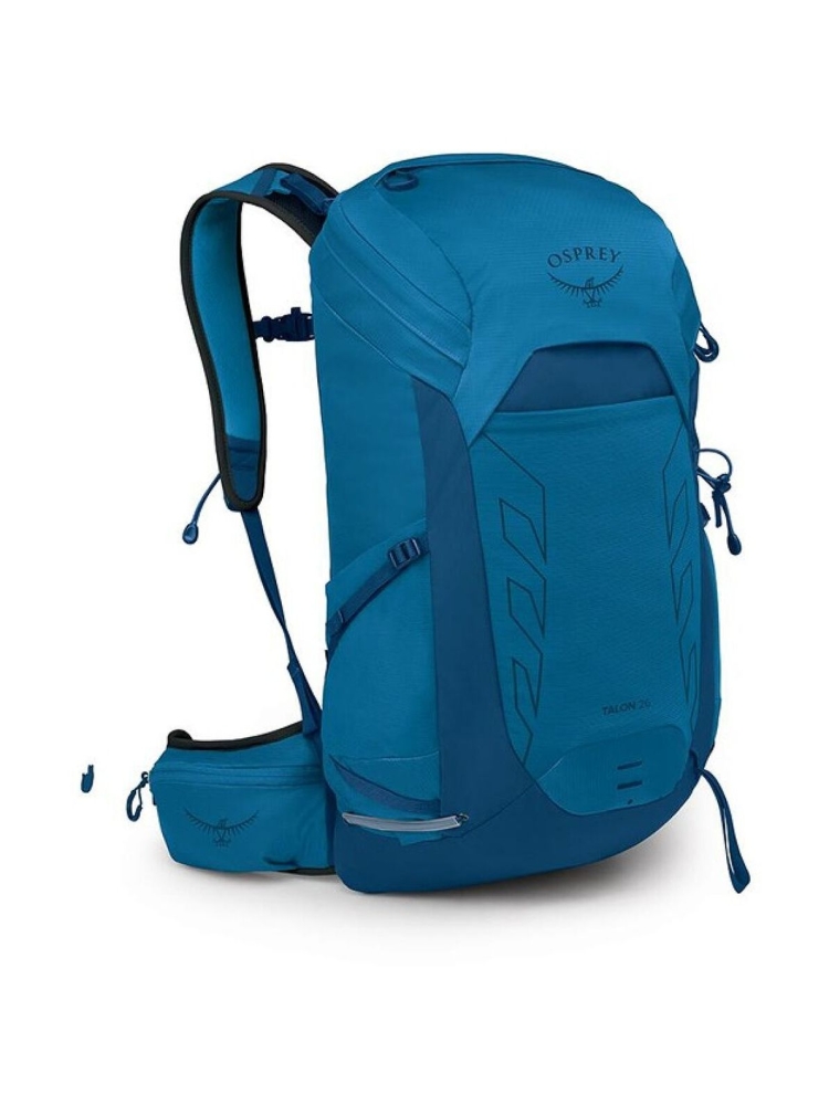 Osprey Osprey Talon 26 10006772 dagrugzakken Osprey Talon 26 Scoria Blue/Night Shift 10006772 dagrugzakken online bestellen bij Kathmandu Outdoor & Travel