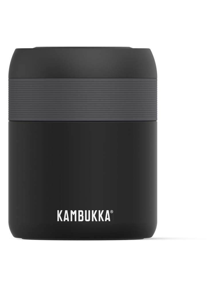 Kambukka Bora 600ml  Matte Black 11-06010 drinkflessen en thermosflessen online bestellen bij Kathmandu Outdoor & Travel
