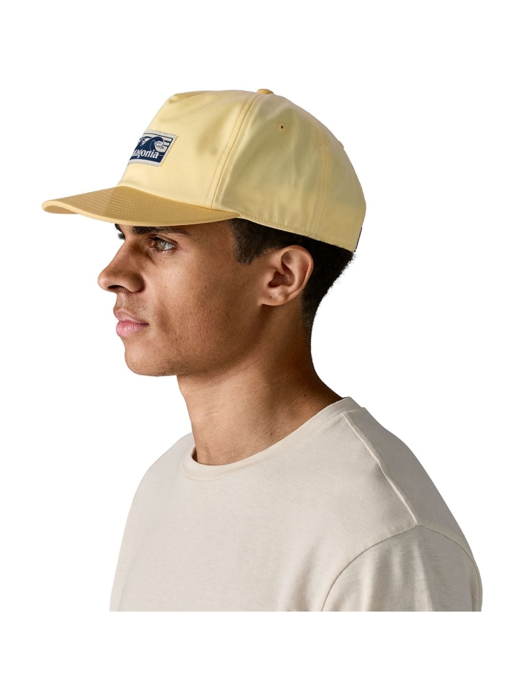 Patagonia Patagonia Boardshort Label Funfarer Cap 38278-BTRY kleding accessoires Patagonia Boardshort Label Funfarer Cap Buttercup Yellow 38278-BTRY kleding accessoires online bestellen bij Kathmandu Outdoor & Travel