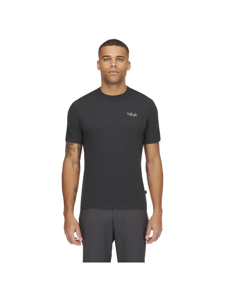 Rab Crimp Elevation Tee Beluga QBL-68-BEL shirts en tops online bestellen bij Kathmandu Outdoor & Travel