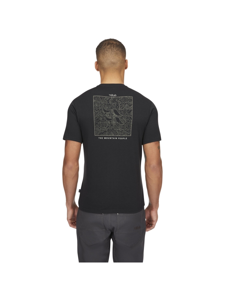 Rab Crimp Elevation Tee Beluga QBL-68-BEL shirts en tops online bestellen bij Kathmandu Outdoor & Travel