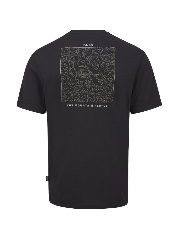Rab Crimp Elevation Tee Beluga QBL-68-BEL shirts en tops online bestellen bij Kathmandu Outdoor & Travel