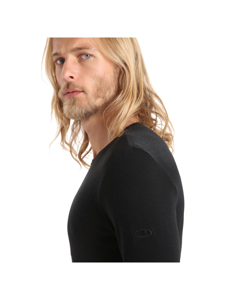 Icebreaker Icebreaker 175 Everyday Long Sleeve Crewe 104483-0011 onderkleding/thermokleding Icebreaker 175 Everyday Long Sleeve Crewe Black 104483-0011 onderkleding/thermokleding online bestellen bij Kathmandu Outdoor & Travel