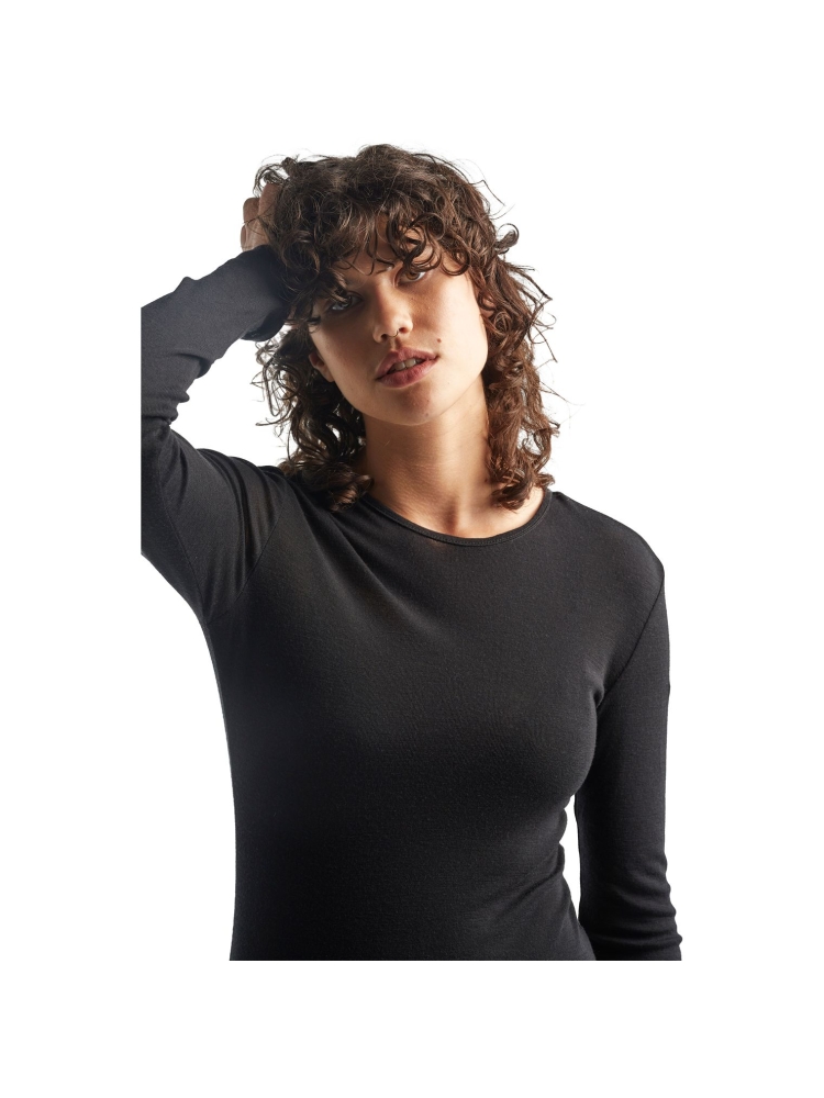 Icebreaker Icebreaker 175 Everyday LS Crewe Women's 104471-0011 onderkleding/thermokleding Icebreaker 175 Everyday LS Crewe Women's Black 104471-0011 onderkleding/thermokleding online bestellen bij Kathmandu Outdoor & Travel