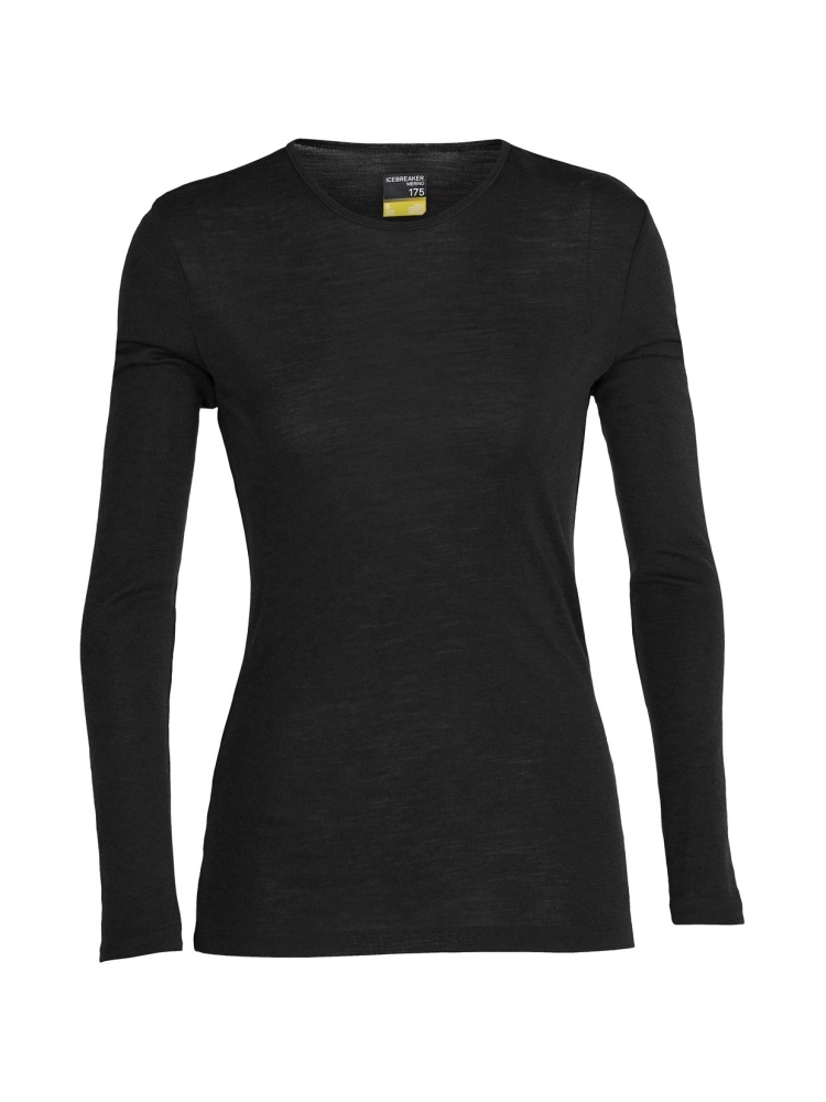 Icebreaker Icebreaker 175 Everyday LS Crewe Women's 104471-0011 onderkleding/thermokleding Icebreaker 175 Everyday LS Crewe Women's Black 104471-0011 onderkleding/thermokleding online bestellen bij Kathmandu Outdoor & Travel