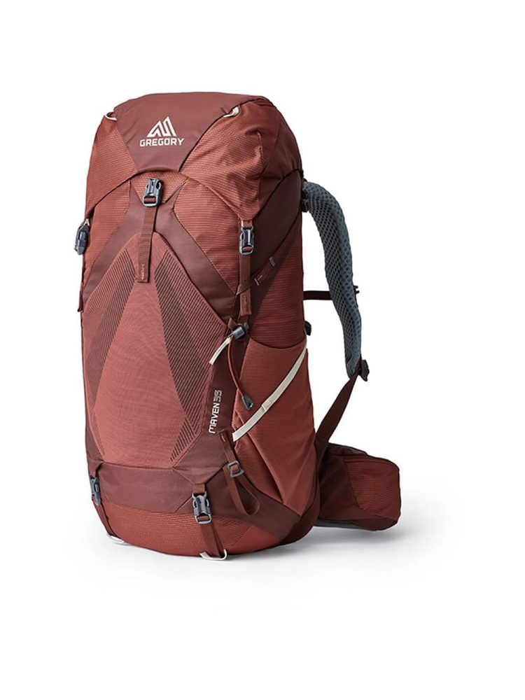 Gregory Maven 35 Rosewood Red 143395-0604 dagrugzakken online bestellen bij Kathmandu Outdoor & Travel