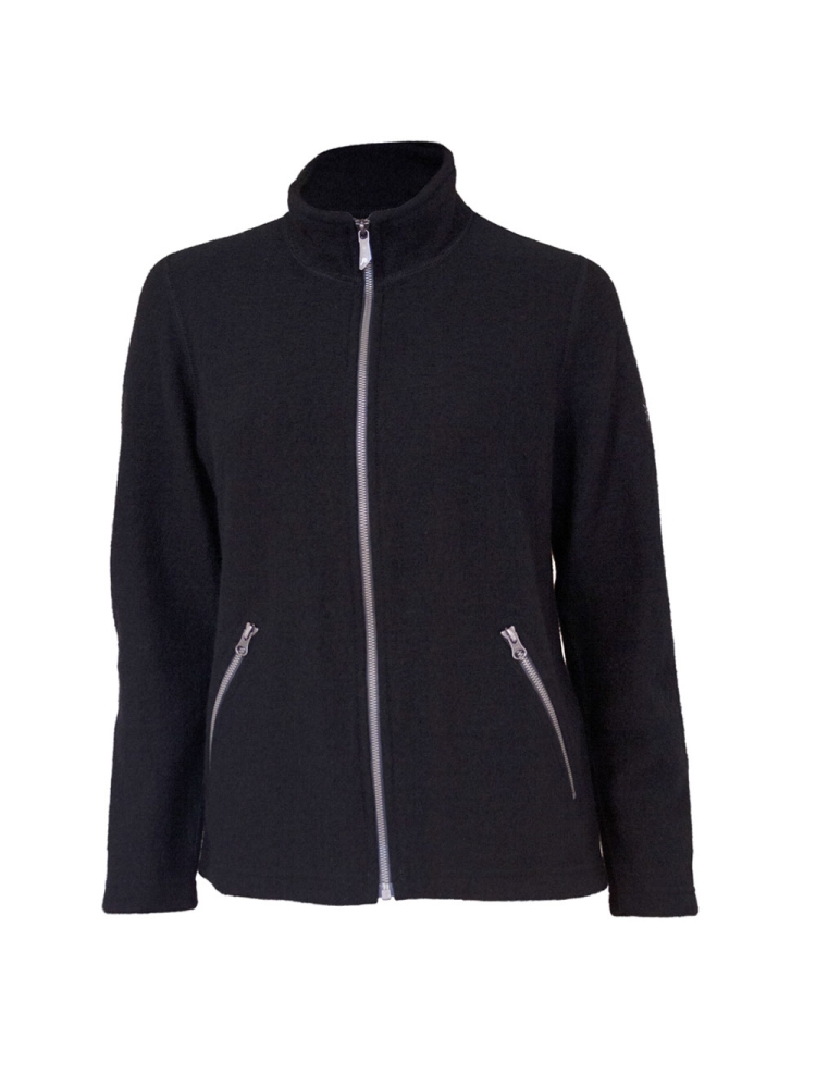 Ivanhoe Ivanhoe Bella Full Zip Women's 1100416-015 fleeces en truien Ivanhoe Bella Full Zip Women's Black 1100416-015 fleeces en truien online bestellen bij Kathmandu Outdoor & Travel