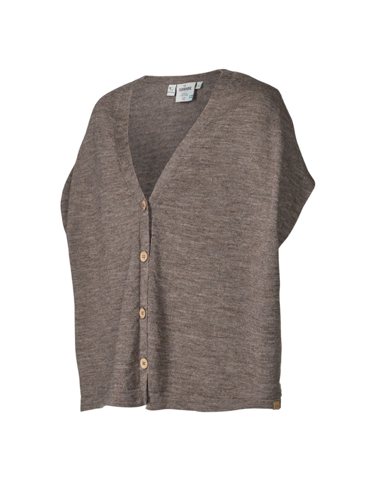 Ivanhoe NLS Poppy Poncho Women's Nutmeg 1100592-094 fleeces en truien online bestellen bij Kathmandu Outdoor & Travel