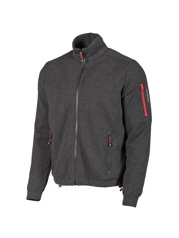 Ivanhoe Ivanhoe Hadar Full Zipp Wind Breaker 2100530-055 fleeces en truien Ivanhoe Hadar Full Zipp Wind Breaker Graphite Marl 2100530-055 fleeces en truien online bestellen bij Kathmandu Outdoor & Travel