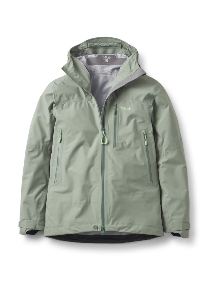 Rab Firewall Mountain Jacket Women's Dark Fig Green QWG-97-DFG jassen online bestellen bij Kathmandu Outdoor & Travel