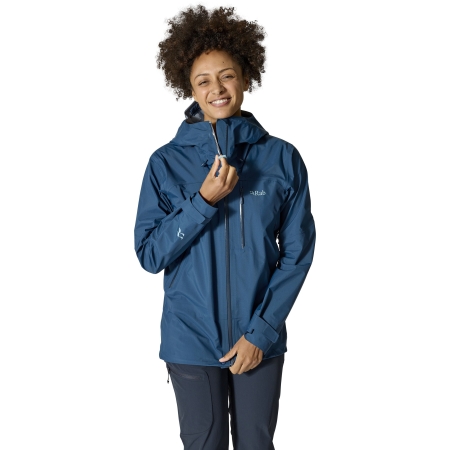 Rab Firewall Mountain Jacket Women's Tempest Blue Rab Firewall Mountain Jacket Women's Tempest Blue