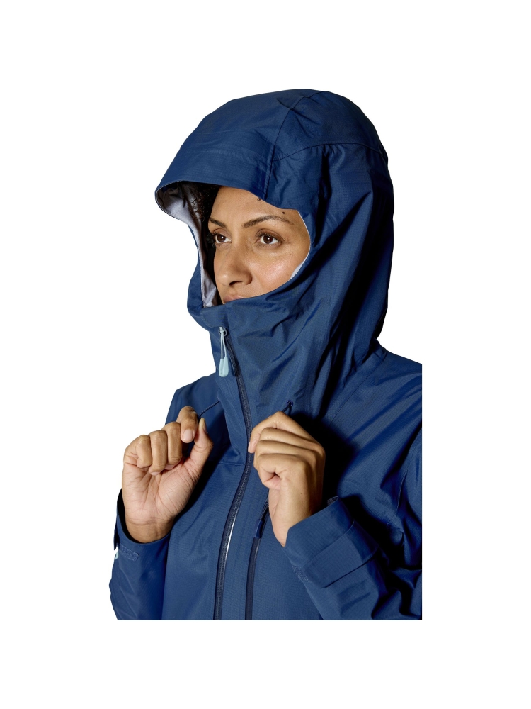 Rab Rab Firewall Mountain Jacket Women's QWG-97-TMB jassen Rab Firewall Mountain Jacket Women's Tempest Blue QWG-97-TMB jassen online bestellen bij Kathmandu Outdoor & Travel