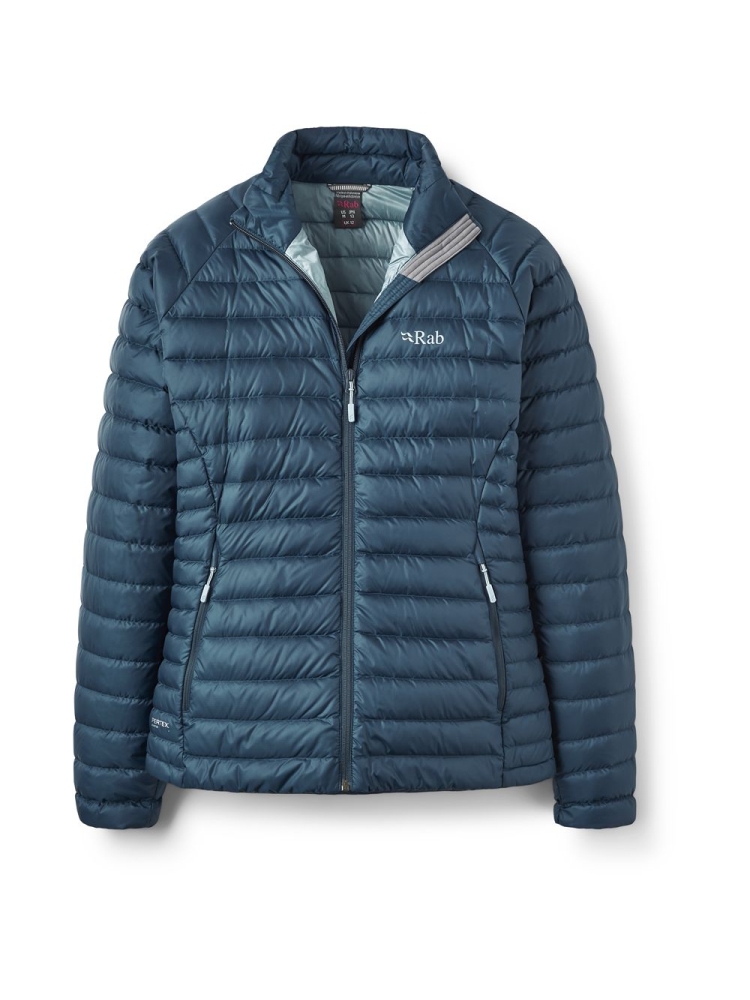 Rab Rab Microlight Jacket Women's QDB-17-TMB jassen Rab Microlight Jacket Women's Tempest Blue QDB-17-TMB jassen online bestellen bij Kathmandu Outdoor & Travel