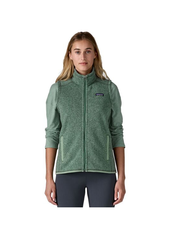 Patagonia Patagonia Better Sweater Vest Women's 25887-ELGR jassen Patagonia Better Sweater Vest Women's Ellwood Green 25887-ELGR jassen online bestellen bij Kathmandu Outdoor & Travel