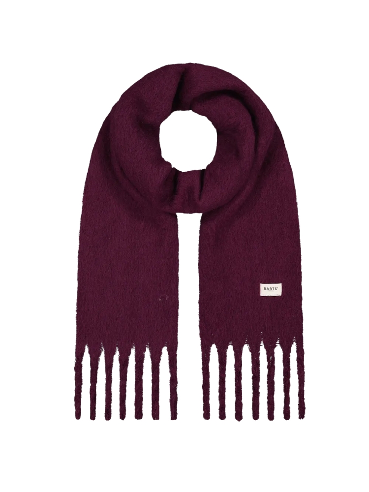 Barts Barts Keridda Scarf 6406025 kleding accessoires Barts Keridda Scarf Aubergine 6406025 kleding accessoires online bestellen bij Kathmandu Outdoor & Travel