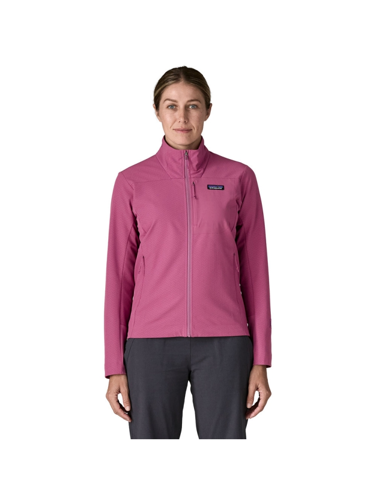 Patagonia R1 CrossStrata Jkt Women's Faded Magenta 85446-FDMG fleeces en truien online bestellen bij Kathmandu Outdoor & Travel