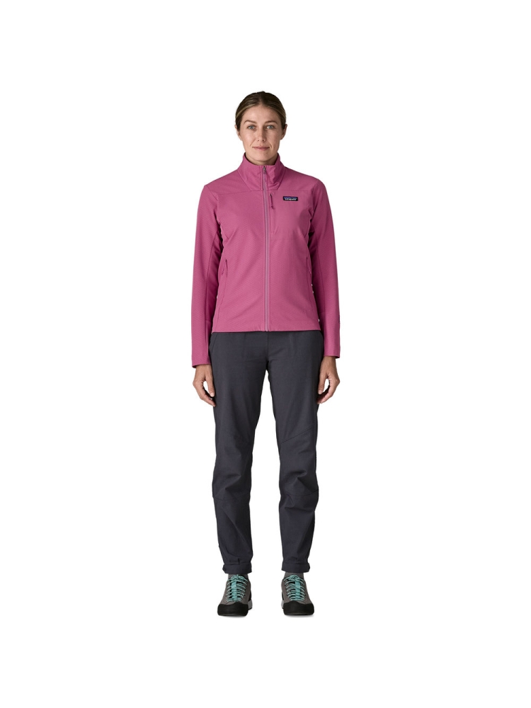 Patagonia R1 CrossStrata Jkt Women's Faded Magenta 85446-FDMG fleeces en truien online bestellen bij Kathmandu Outdoor & Travel