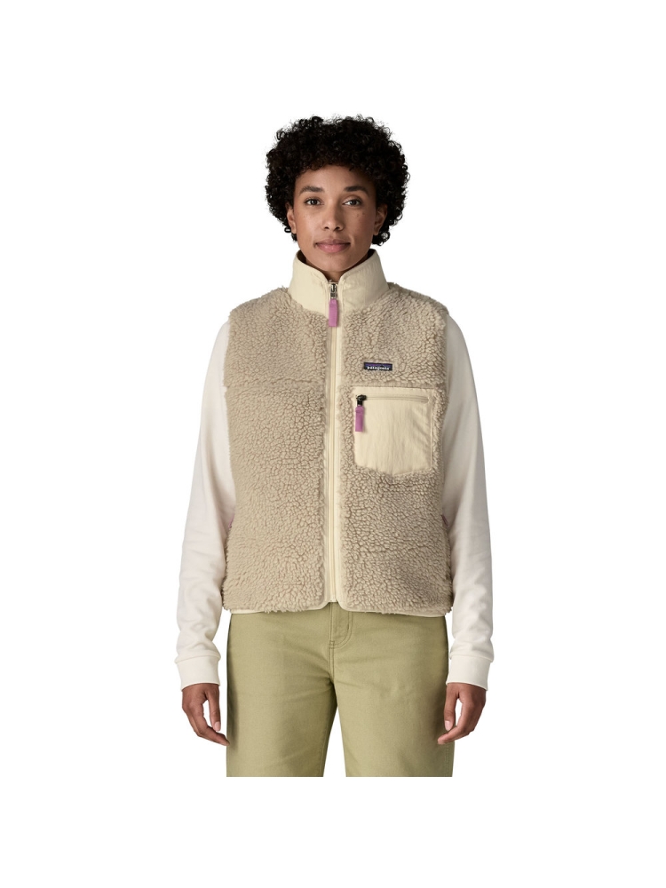 Patagonia Patagonia Classic Retro-X Jkt Women's 23075-NLVI fleeces en truien Patagonia Classic Retro-X Jkt Women's Natural w/Light Violet 23075-NLVI fleeces en truien online bestellen bij Kathmandu Outdoor & Travel