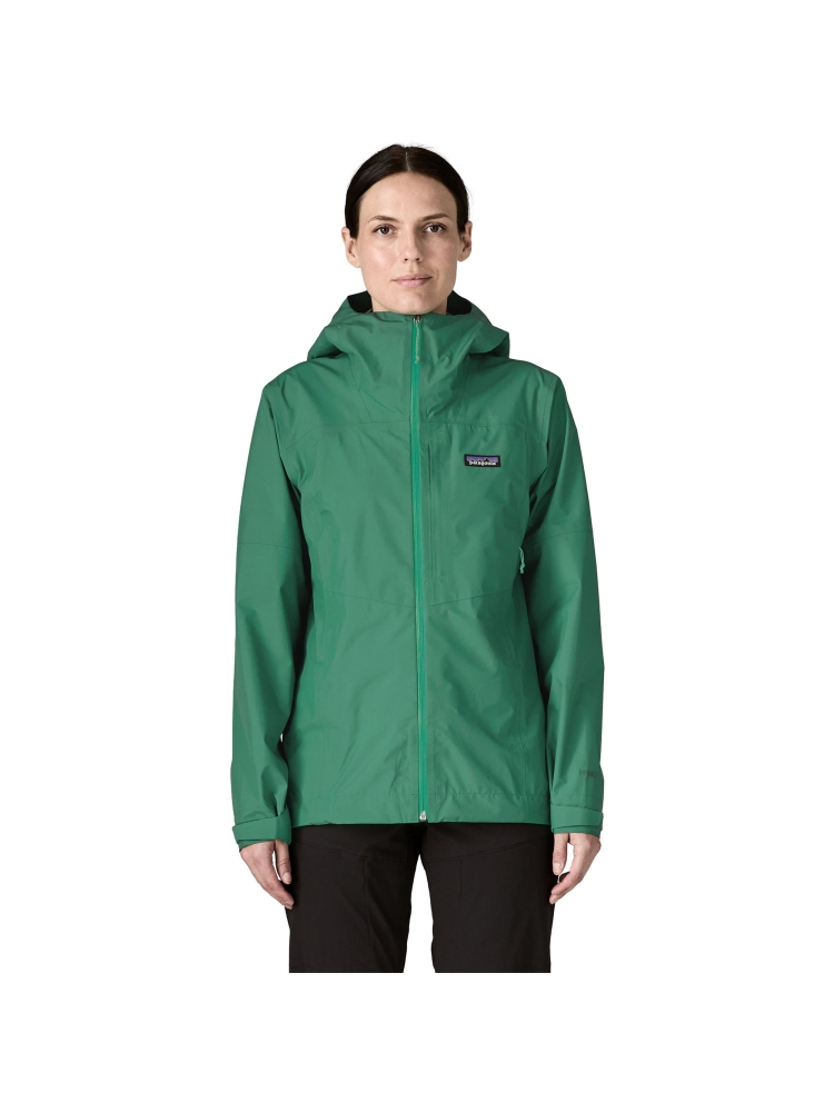 Patagonia Boulder Fork Rain Jkt Women's Gem Green 85160-GEMG jassen online bestellen bij Kathmandu Outdoor & Travel