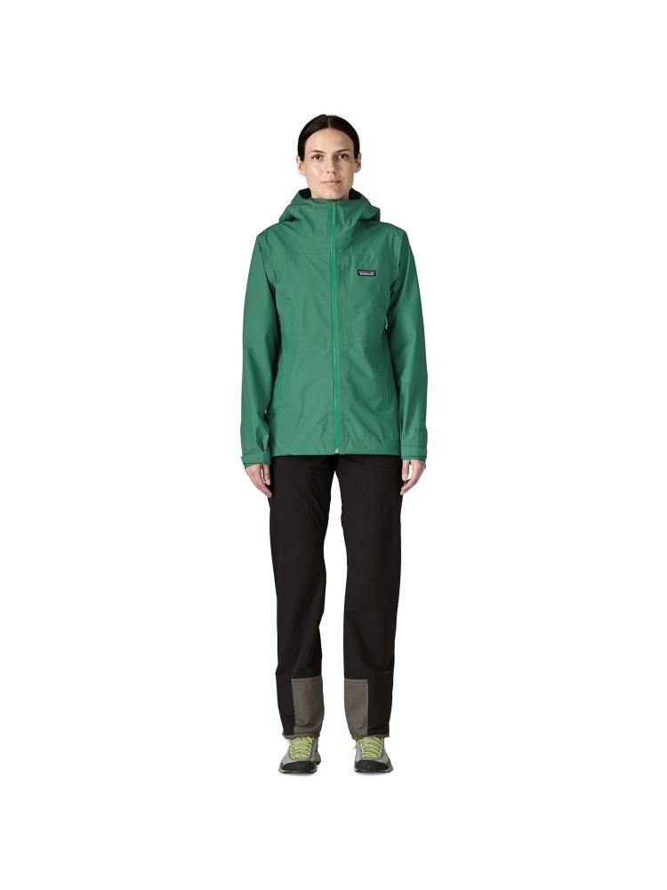 Patagonia Boulder Fork Rain Jkt Women's Gem Green 85160-GEMG jassen online bestellen bij Kathmandu Outdoor & Travel