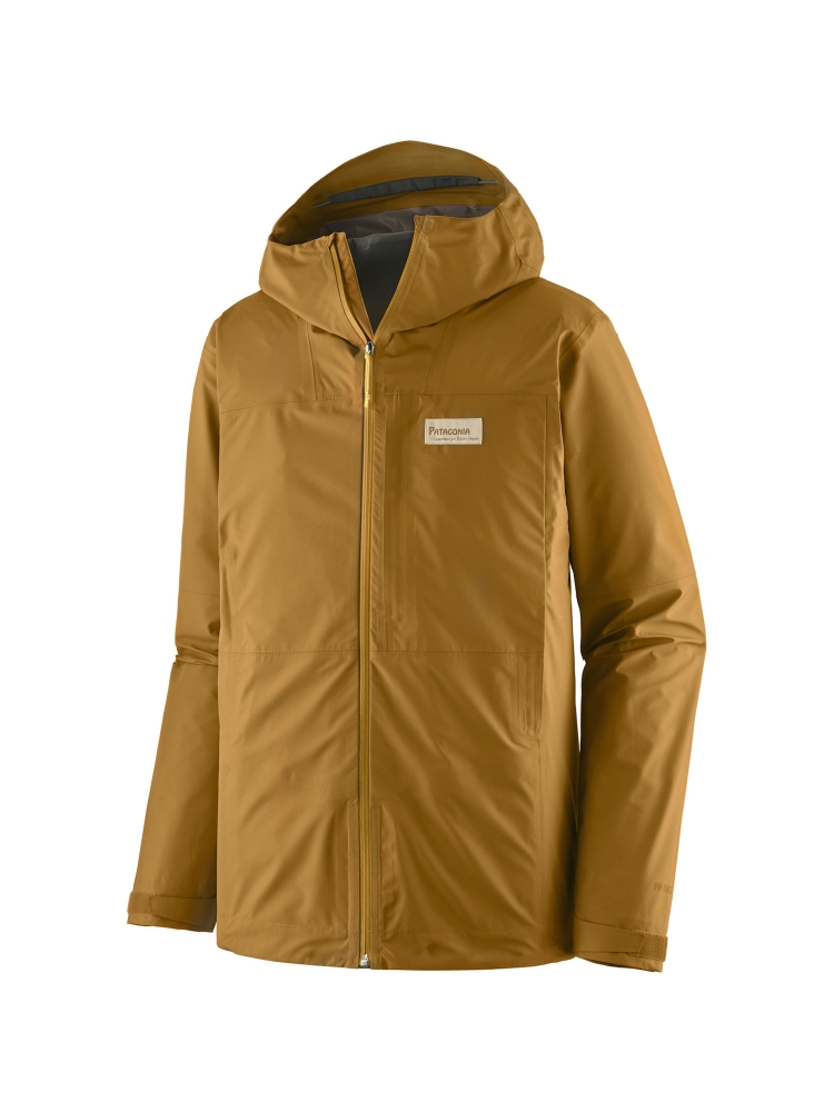 Patagonia Patagonia Boulder Fork Rain Jkt 85140-BCBN jassen Patagonia Boulder Fork Rain Jkt Bobcat Brown 85140-BCBN jassen online bestellen bij Kathmandu Outdoor & Travel