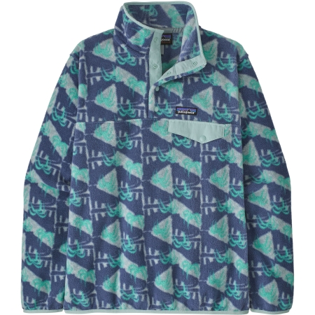 Patagonia  LW Synch Snap-T P/O Women's Jaguar Geo: Blue Sage 