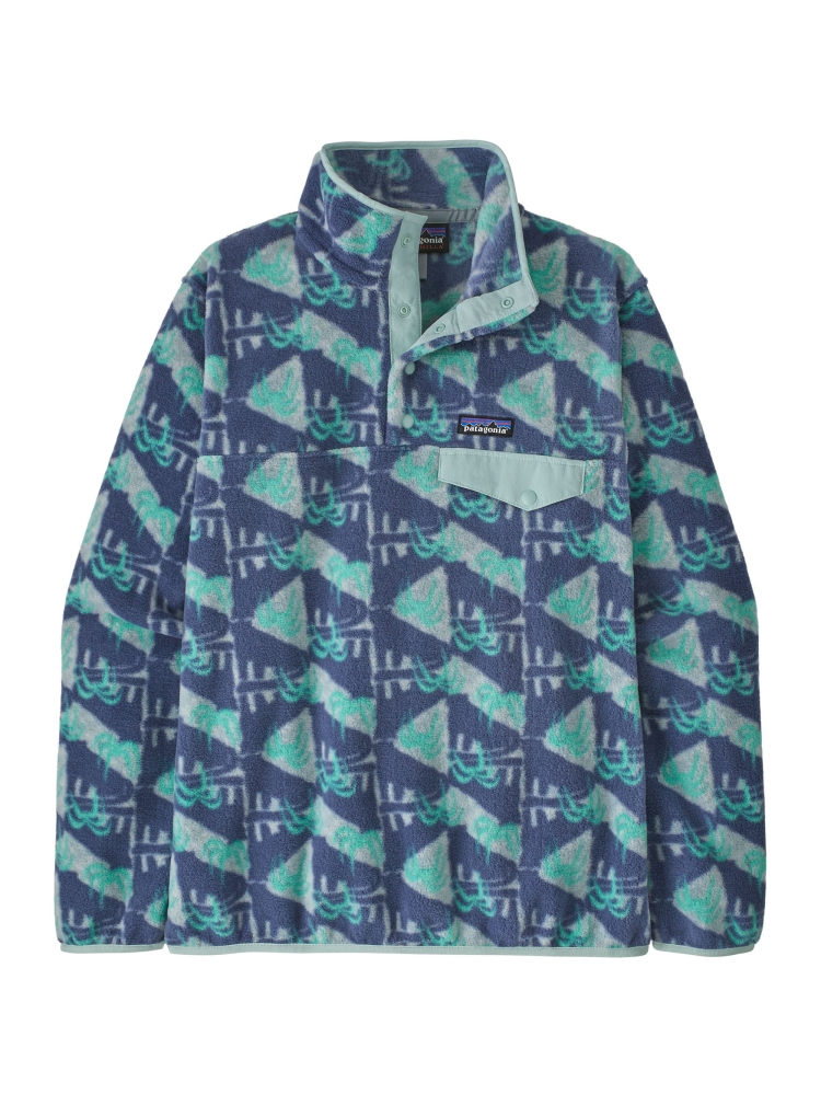 Patagonia Patagonia LW Synch Snap-T P/O Women's 25455-JGSA fleeces en truien Patagonia LW Synch Snap-T P/O Women's Jaguar Geo: Blue Sage 25455-JGSA fleeces en truien online bestellen bij Kathmandu Outdoor & Travel