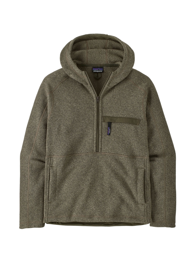 Patagonia Better Sweater 1/2 Zip P/O River Rock Green 26245-RVGN fleeces en truien online bestellen bij Kathmandu Outdoor & Travel
