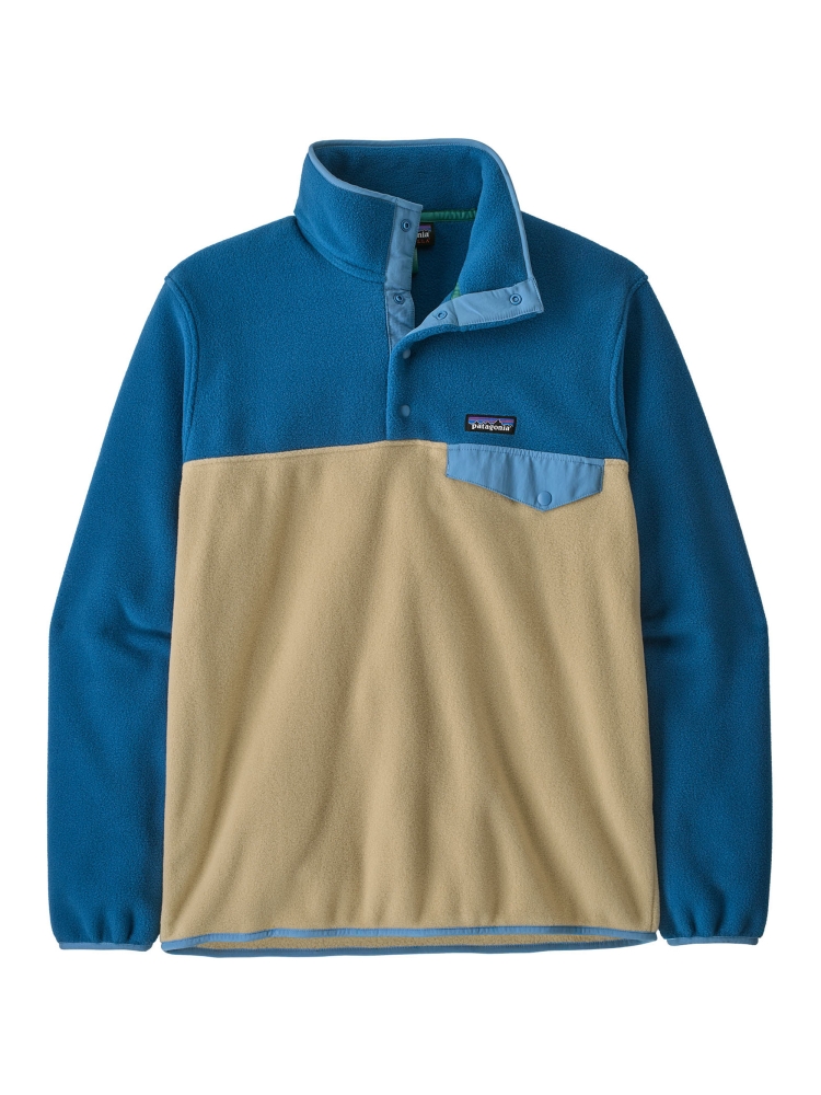 Patagonia Patagonia LW Synch Snap-T P/O 25551-NAUT fleeces en truien Patagonia LW Synch Snap-T P/O Nautilus Tan 25551-NAUT fleeces en truien online bestellen bij Kathmandu Outdoor & Travel