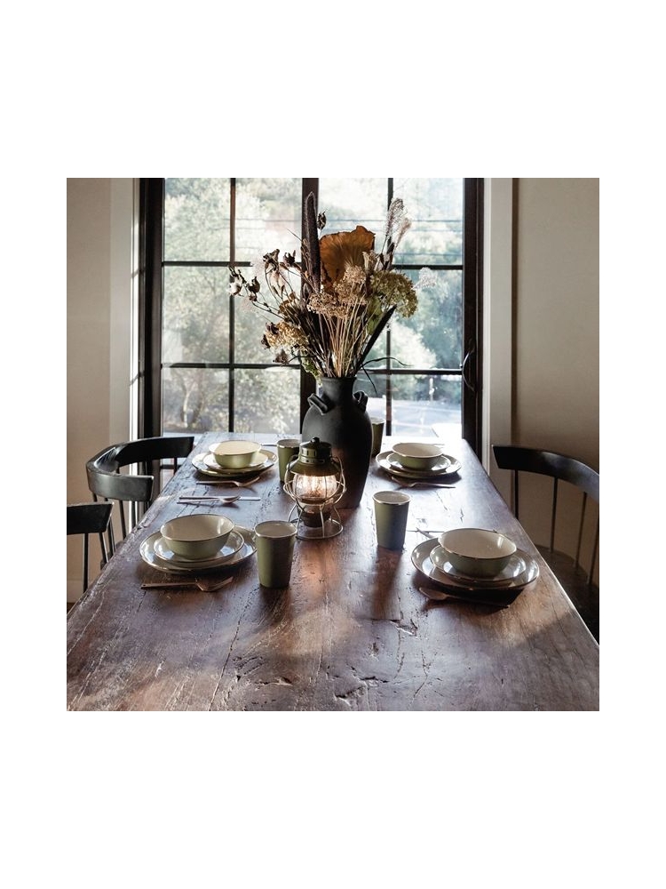 Barebones Plate Enamel 2 Pcs Olive 2-Tone CKW-1026 koken online bestellen bij Kathmandu Outdoor & Travel