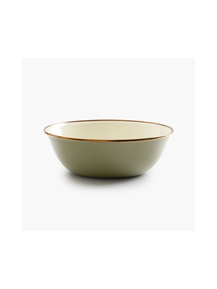 Barebones Bowl Enamel 2 Pcs Olive 2-Tone CKW-1025 koken online bestellen bij Kathmandu Outdoor & Travel