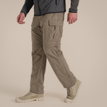 Craghoppers  NosiLife Convertible Cargo Trouser III Pebble 