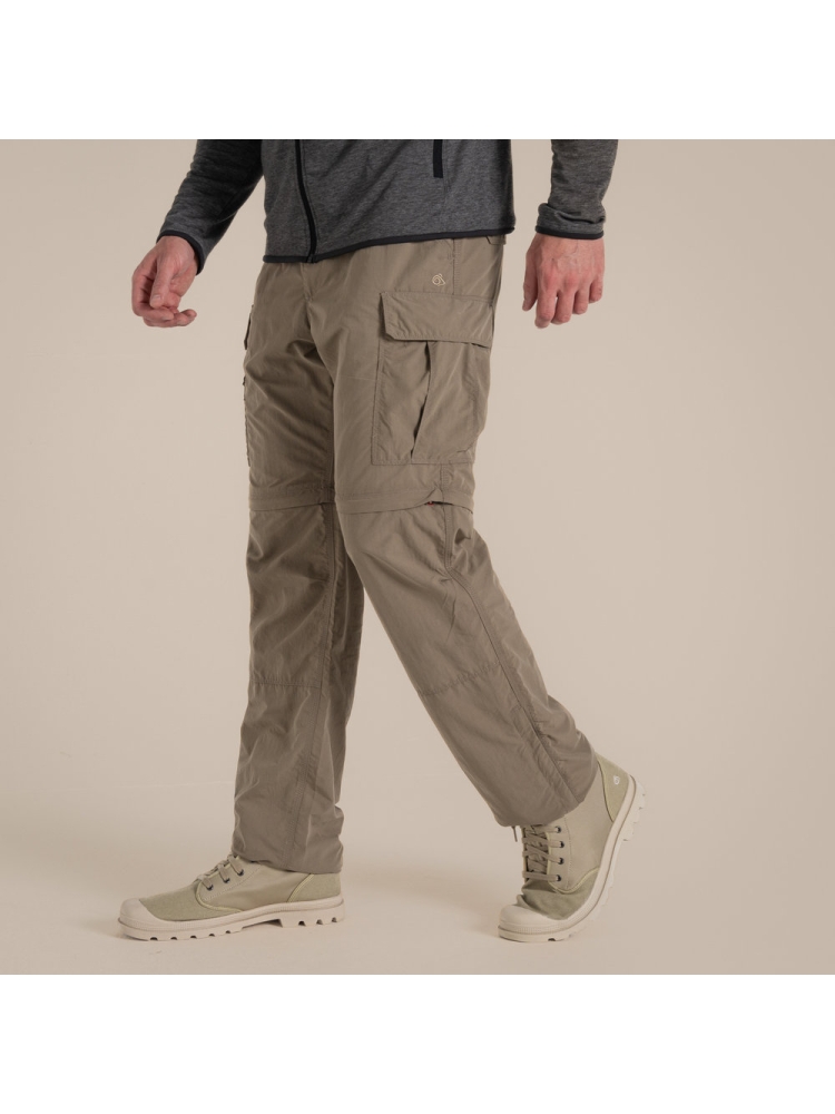 Craghoppers Craghoppers NosiLife Convertible Cargo Trouser III CMJ649-62A broeken Craghoppers NosiLife Convertible Cargo Trouser III Pebble CMJ649-62A broeken online bestellen bij Kathmandu Outdoor & Travel